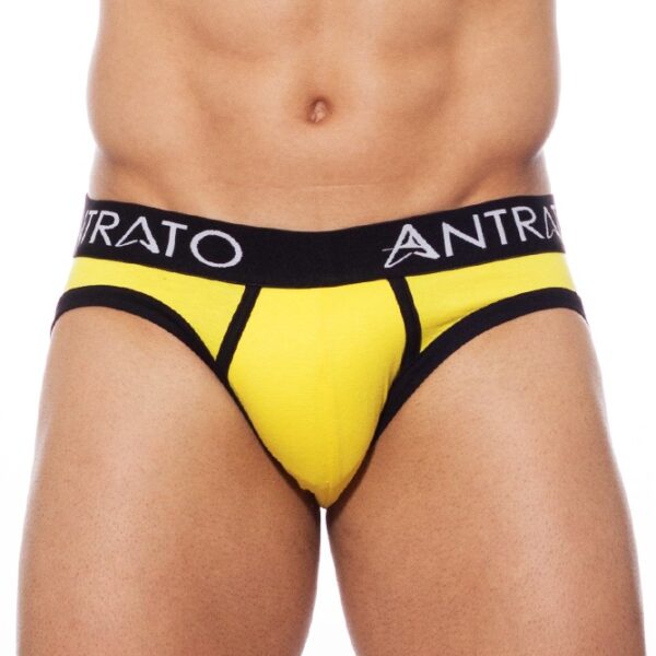 Jockstrap Antrato bottom free Amarela e Preta