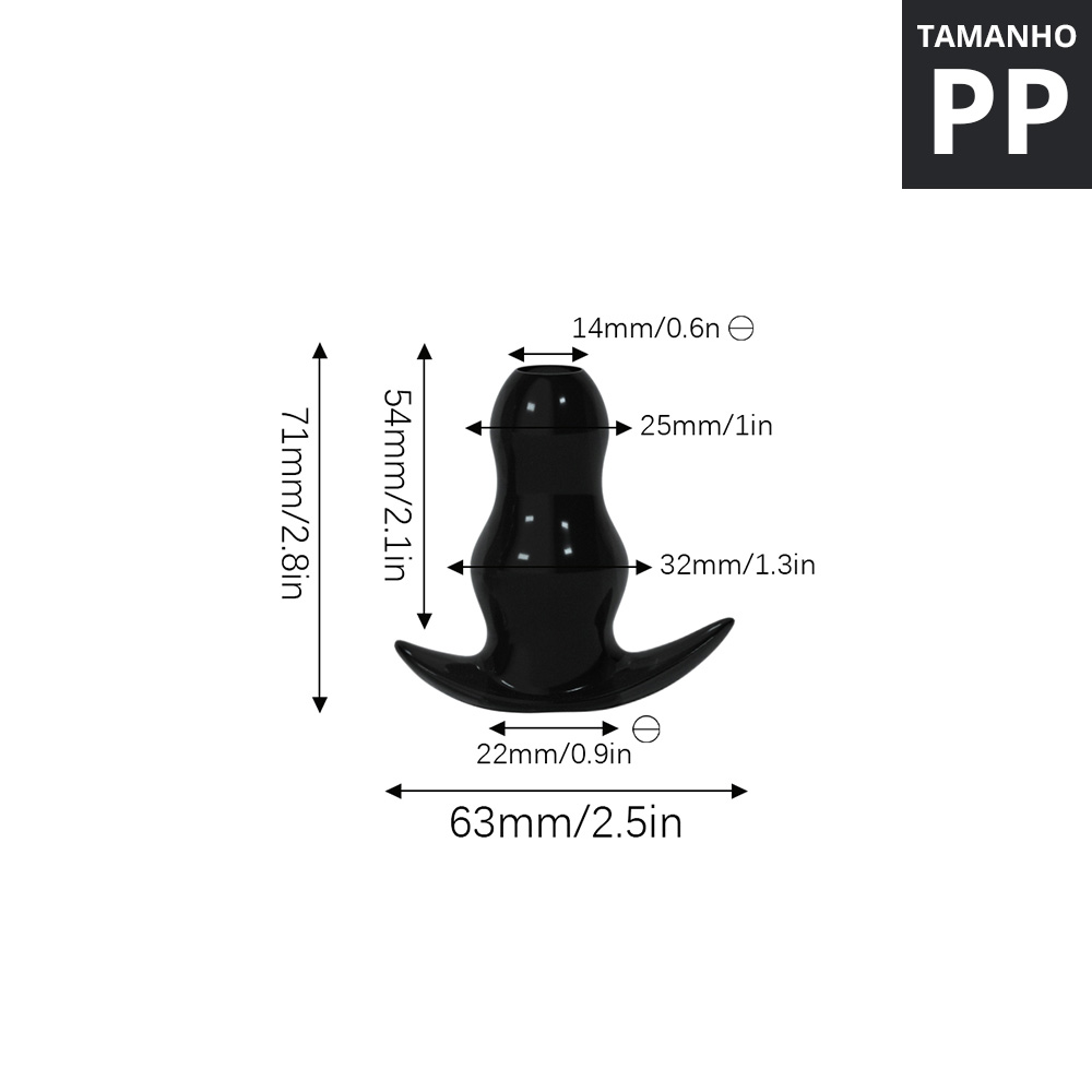 Plug Anal Túnel - Vários Tamanhos - Mr. Daddy