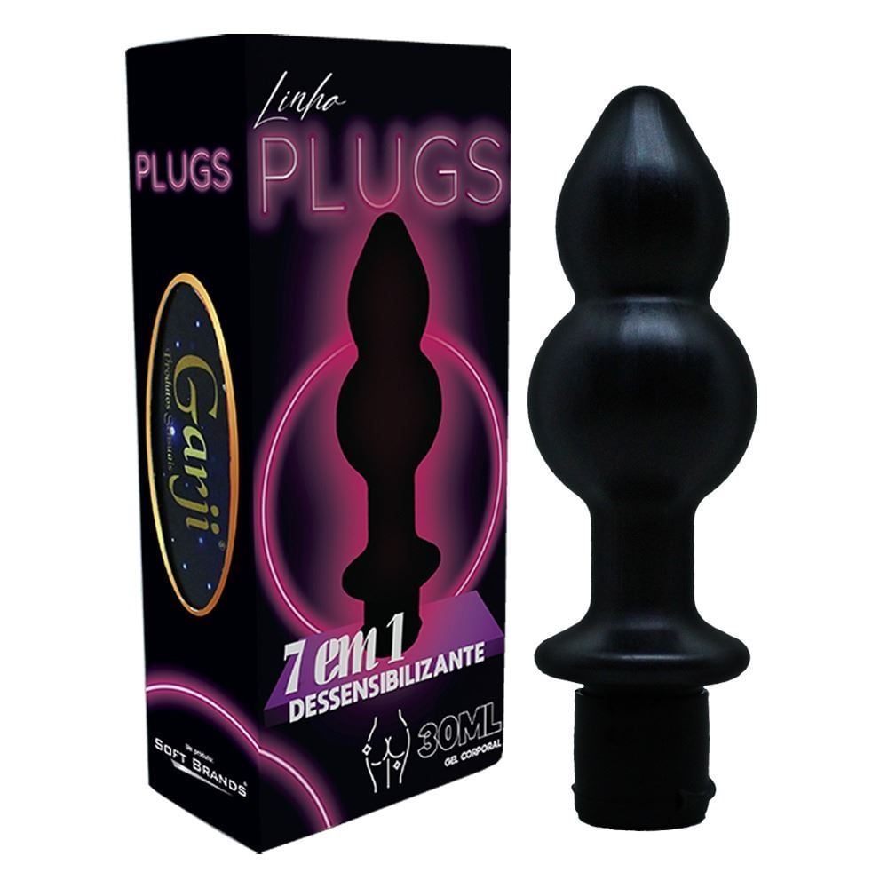 Gel Dessensibilizante Plug Anal 7 em 1